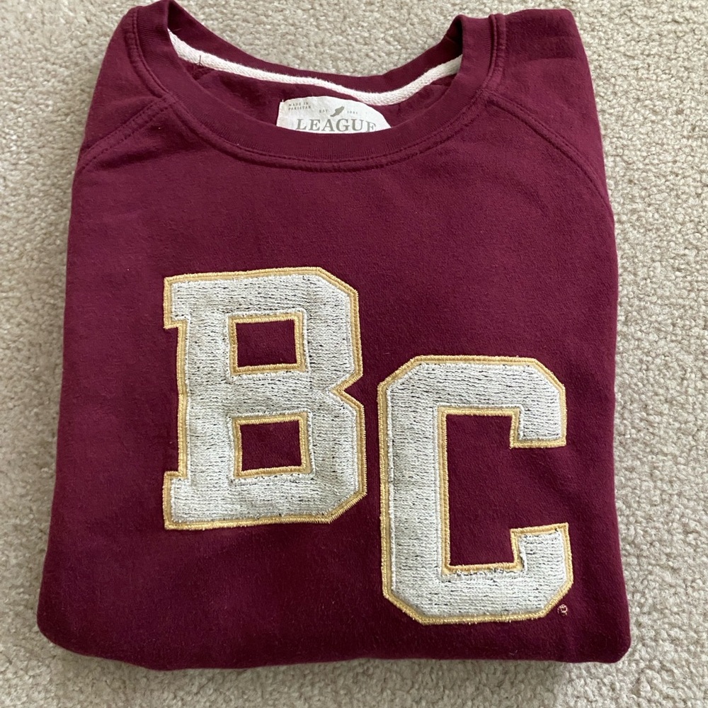 Boston College Eagles vintage style sweatshirt, size L